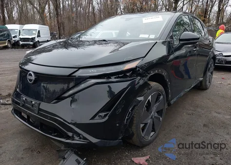 2024 Nissan Ariya Platinum+ from USA, damaged, VIN JN1DF0CD2RM741340